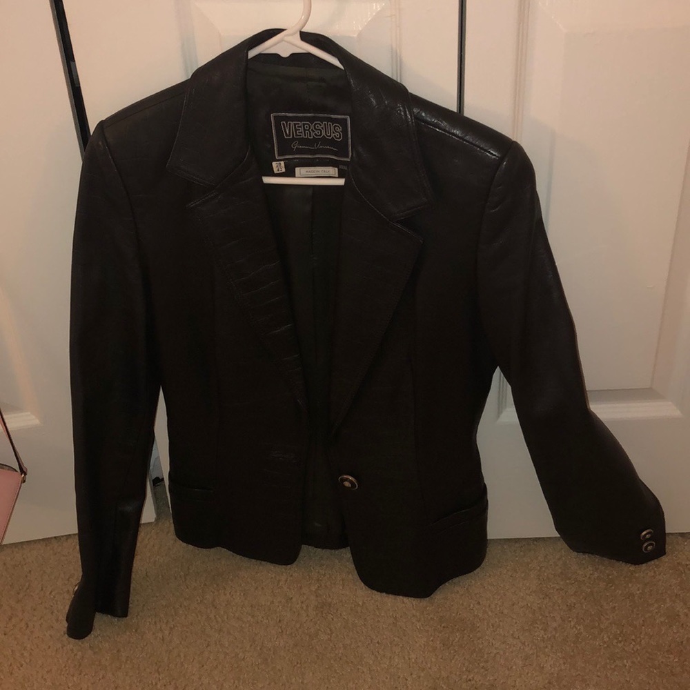 Gianni Versace Versus Leather Jacket